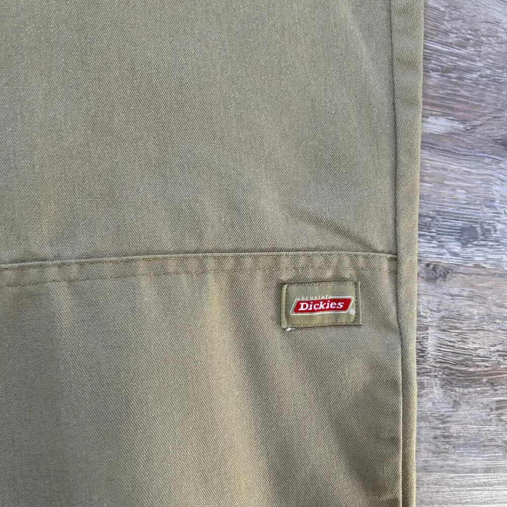 Dickies Work Pants Khaki Straight Leg Utility Chino 44x30 Y2K Skater